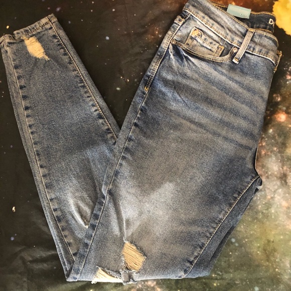High Rise Jeggings Denizen Jeans